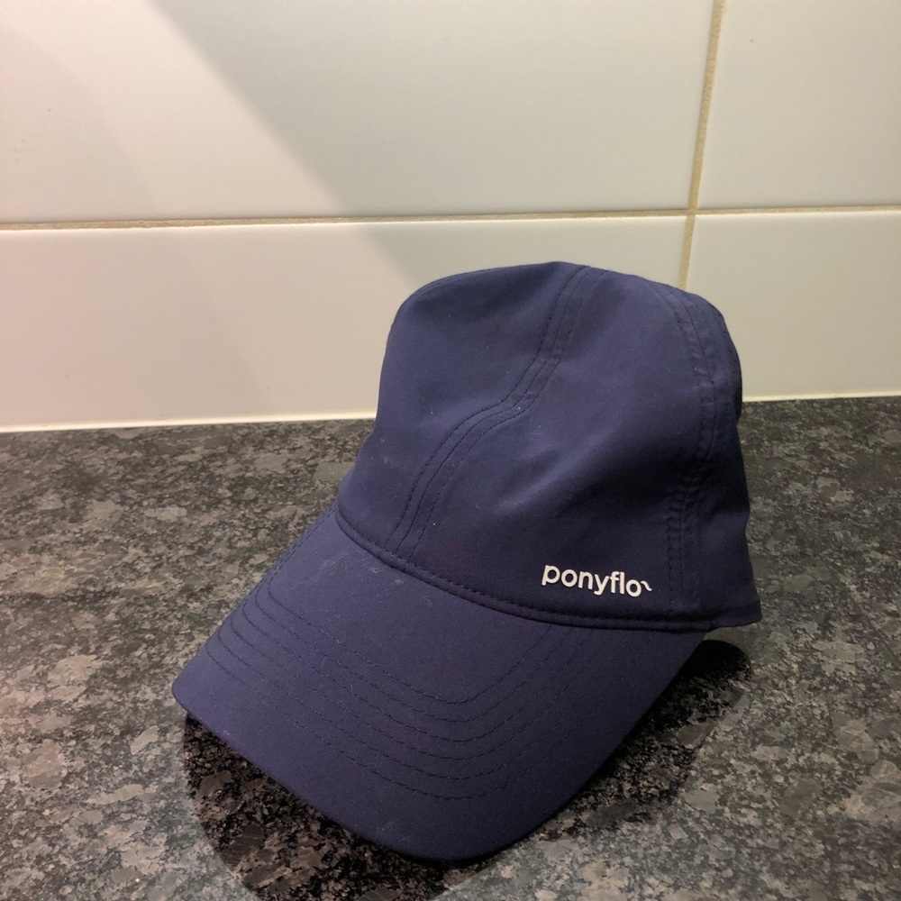Ponyflo Navy Blue Hat